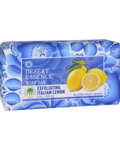 Desert Essence Bar Soap - Exfoliating Italian Lemon - 5 oz