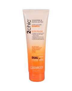 Giovanni Hair Care Products 2chic Shampoo - Ultra-Volume Tangerine and Papaya Butter - 8.5 fl oz