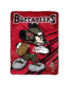 The Northwest Company Buccaneers 46"x60" Mickey Micro Raschel Throw (NFL) - Buccaneers 46"x60" Mickey Micro Raschel Throw (NFL)