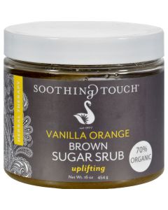 Soothing Touch Brown Sugar Scrub - Vanilla Orange - 16 oz