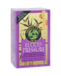Triple Leaf Tea Blood Pressure - 20 Tea Bags - Case of 6