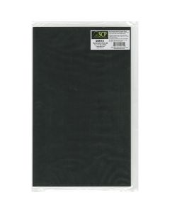 SCP Structural Pattern Sheets 7.5"X12" 3/Pkg-Black Styrene .5mm