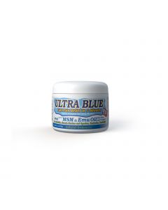 Natural Treasures Ultra Blue Topical Analgesic Gel Using Menthol - 2 oz