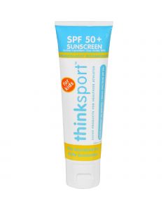 Thinksport Sunscreen - Safe - Kids - SPF 50 Plus - 3 oz