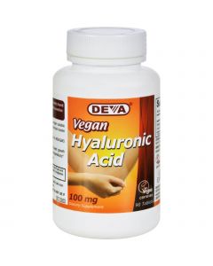 Deva Vegan Vitamins Devan Vegan Vitamins Hyaluronic Acid - 100 mg - Vegan - 90 Tablets