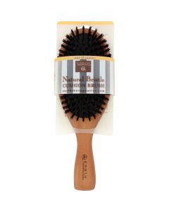 Earth Therapeutics Natural Bristle Cushion Brush - 1 Brush