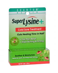 Quantum Research Quantum Super Lysine Plus Cold Sore Treatment - 0.25 oz