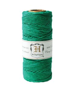 Hemptique Hemp Cord Spool 20lb 205'-Green