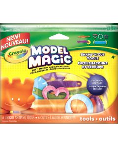 Crayola Model Magic Shape 'N Cut Tools 6/Pkg-