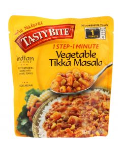 Tasty Bite Entree - Indian Cuisine - Vegetable Tikka Masala - 10 oz - case of 6