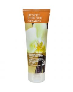 Desert Essence Hand and Body Lotion Organics Vanilla Chai - 8 fl oz