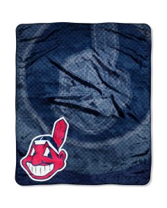 The Northwest Company INDIANS Retro 50x 60 Super Plush Throw (MLB) - INDIANS Retro 50x 60 Super Plush Throw (MLB)
