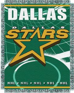 The Northwest Company Stars 48"x 60" Triple Woven Jacquard Throw (NHL) - Stars 48"x 60" Triple Woven Jacquard Throw (NHL)