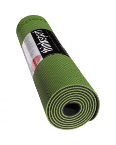 Thinksport Yoga Mat - Black/Green