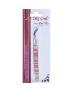 Lake City Craft Curved Fine Point Tweezers-