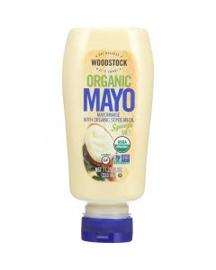 Woodstock Mayonnaise - Organic - with Organic Soybean Oil - Squeezable - 11.25 oz - case of 12