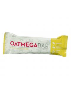 Oatmegabar Protein Bar - Vanilla Almond Crisp - 1.8 oz Bars - Case of 12