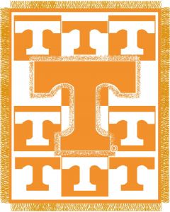 The Northwest Company Tennessee "Focus" 48"x60" Triple Woven Jacquard Throw (College) - Tennessee "Focus" 48"x60" Triple Woven Jacquard Throw (College)