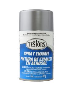 Testors Spray Enamel 3oz-Metallic Silver