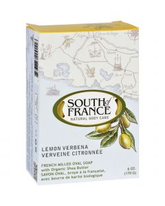 South of France Bar Soap - Lemon Verbena - Full Size - 6 oz