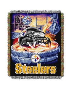 The Northwest Company Steelers  "Home Field Advantage" 48x60 Tapestry Throw
