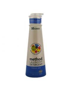 Method Products Fresh Air Detergent - 50 Loads - Case of 6 - 20 oz