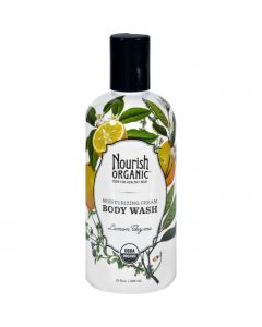 Nourish Body Wash - Organic - Lemon Thyme - 10 fl oz