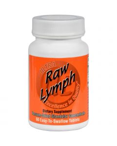 Ultra Glandulars Raw Lymph - 60 Tablets
