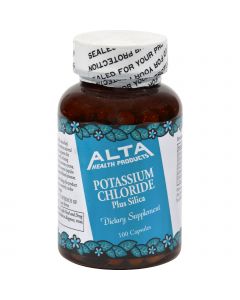 Alta Health Products Potassium Chloride Plus Silica - 100 Capsules