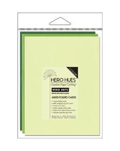 Hero Arts A2 Cards (4.25"X5.5") 12/Pkg-Foliage Mix - Hero Arts A2 Cards (4.25"X5.5") 12/Pkg-Foliage Mix