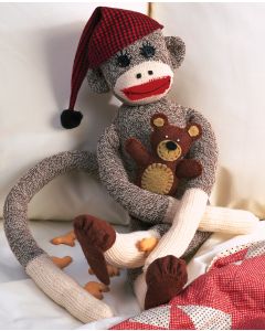Janlynn Peejay Sock Monkey Kit-21" Long