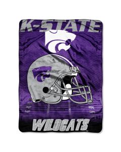 The Northwest Company Kansas State College "Overtime" 60x80 Micro Raschel Throw