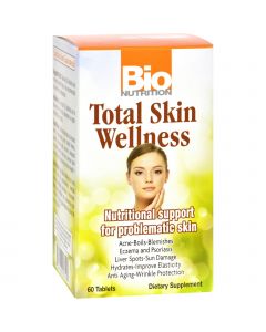 Bio Nutrition Total Skin Wellness - 60 Tablets