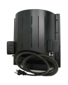 AKOMA Dog Products Heat-N-Breeze Dog House Heater and Fan Black 10" x 10" x 4.5"