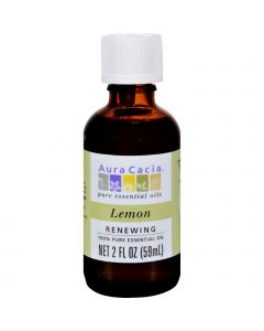 Aura Cacia Essential Oil - Lemon - 2 fl oz