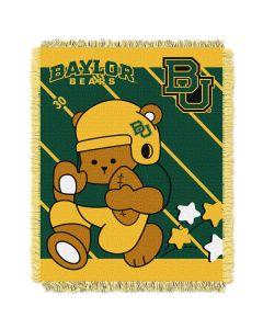 The Northwest Company Baylor  College Baby 36x46 Triple Woven Jacquard Throw - Fullback Series