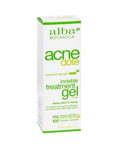 Alba Botanica Natural Acnedote Invisible Treatment Gel - 0.5 oz
