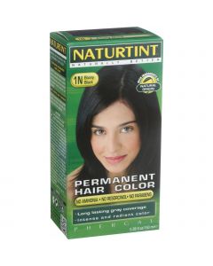 Naturtint Hair Color - Permanent - 1N - Ebony Black - 5.28 oz