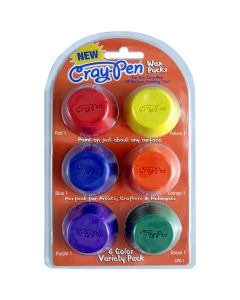 FPC Wax Pucks Set 6pc-Primary Colors