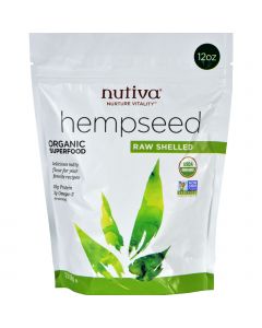Nutiva Hempseed - Organic - Shelled - 12 oz