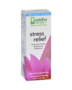 Siddha Flower Essences Stress Relief - 1 fl oz