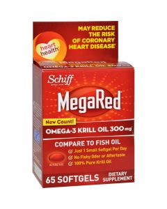 Schiff Vitamins Schiff MegaRed Omega-3 Krill Oil - 300 mg - 60 Softgels