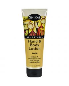 Shikai Products Shikai Hand and Body Lotion Vanilla - 8 fl oz