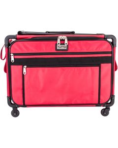 TUTTO Machine On Wheels Case-23"X14.25"X14" Red