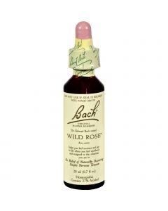Bach Flower Remedies Essence Wild Rose - 0.7 fl oz