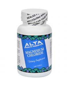 Alta Health Products Magnesium Chloride - 100 Tablets