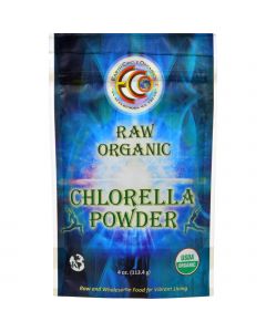 Earth Circle Organics Chlorella Powder - Organic - 4 oz