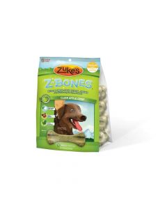 Zuke's Z-Bones Grain Free Edible Dental Chews Clean Apple Crisp 8 count Medium