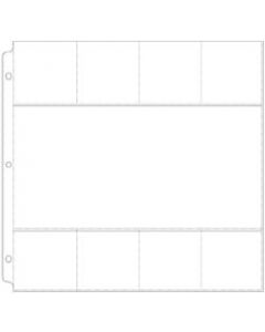 We R Memory Keepers We R Ring Photo Sleeves 12"X12" 10/Pkg-(8) 3"X3" & (1) 6"X12" Pockets - We R Ring Photo Sleeves 12"X12" 10/Pkg-(8) 3"X3" & (1) 6"X12" Pockets