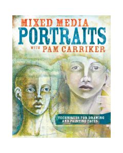 F&W Media North Light Books-Mixed Media Portraits: Pam Carriker
